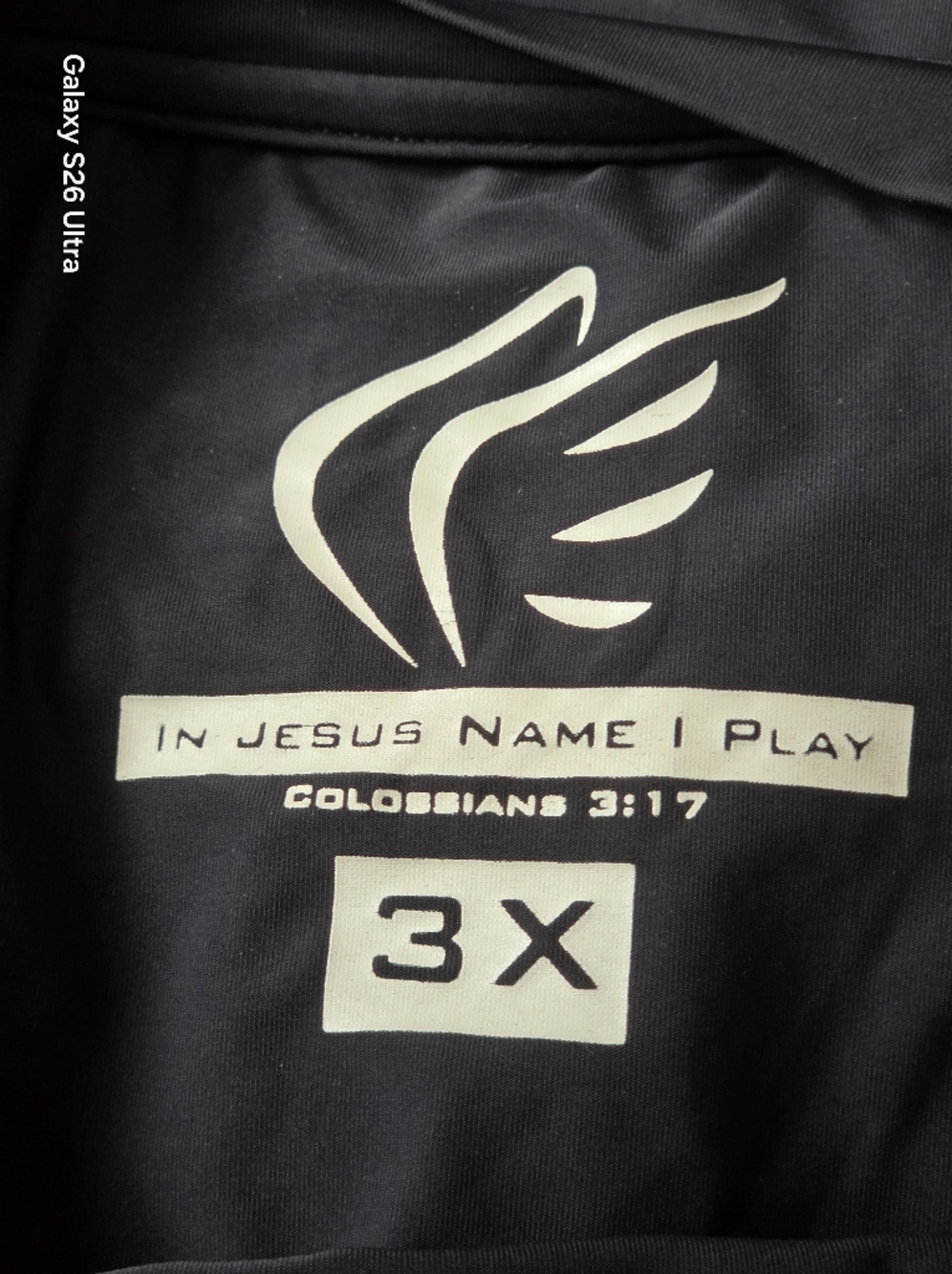 Men’s Black Graphic Tee - “I Can Do All Things Through Christ” - Picture 5 of 6